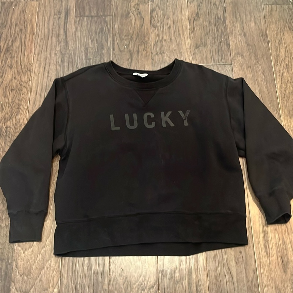 Lucky Brand oversized sweatshirt